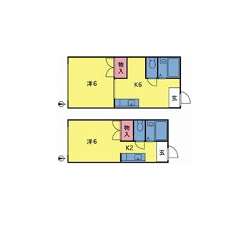 専有面積と間取りをよく見る